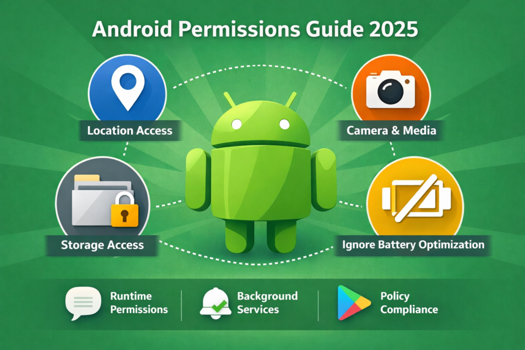 Request Battery Optimization Exemption and Other Android Permissions ...