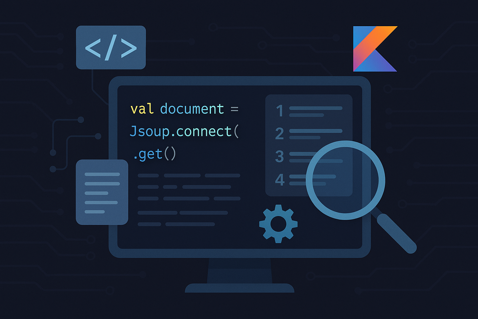 Extract and Parse Web Page Content in Kotlin Using Jsoup - Yellow! GNU